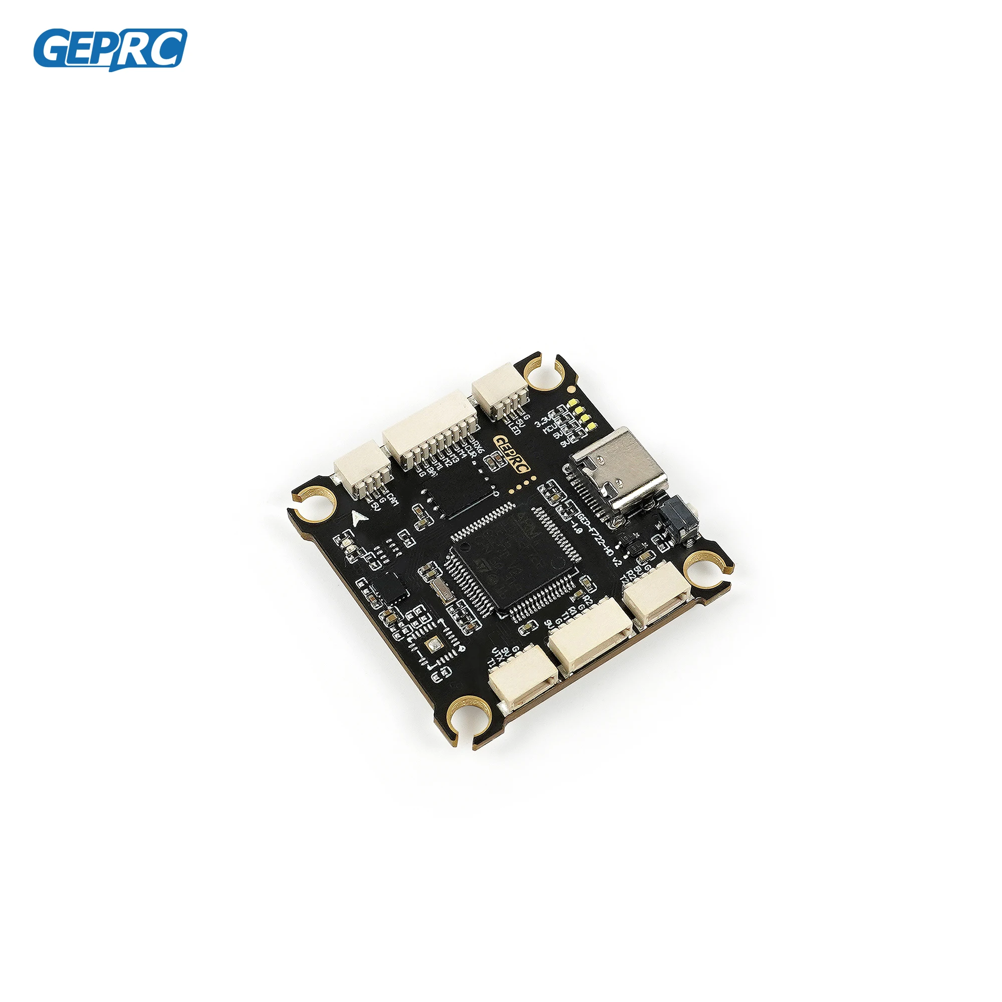 GEPRC GEP-F722-HD V2 Контроллер полета 3-6S LiPo 16M Черный ящик ICM42688-P Система RC FPV Гоночный дрон Аксессуары для квадрокоптера thumbnail 3