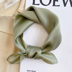 Luxurious 100% Silk Square Scarf for Women - Elegant Mulberry Spring Fashion Accessory (17)
