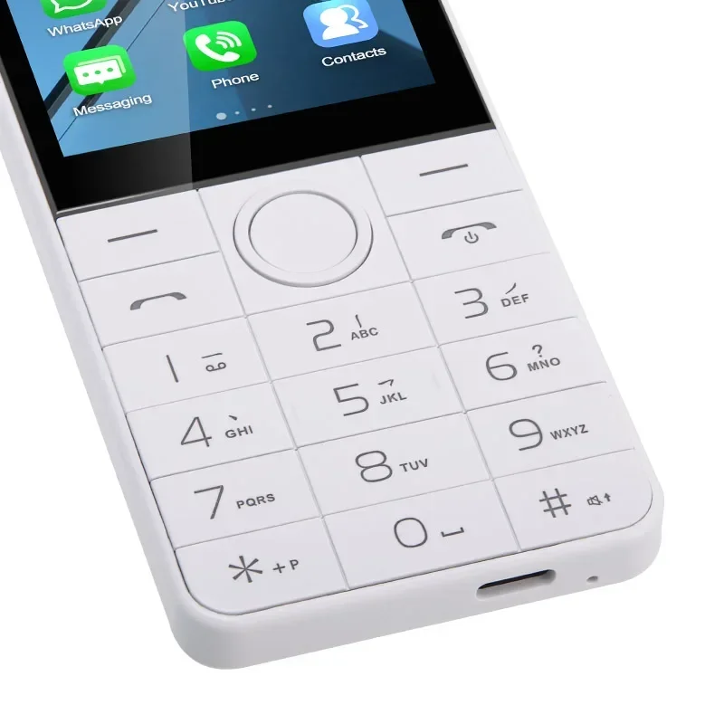 DOOV R77 4G Smart Touch Screen Keypad Mobile Phone without Camera 3GB+32GB 2100mAh 2.8 Inch Smartphone Android Hebrew keyboard 5