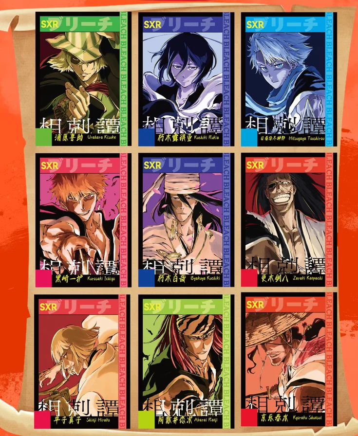 Nuova Carta Bleach: La Battaglia Definitiva - Guerra del Sangue del Millennio, Carta Flash 3D Colorata Rara Edizione Limitata, Carte da Collezione per Giochi di Carte - immagine 5