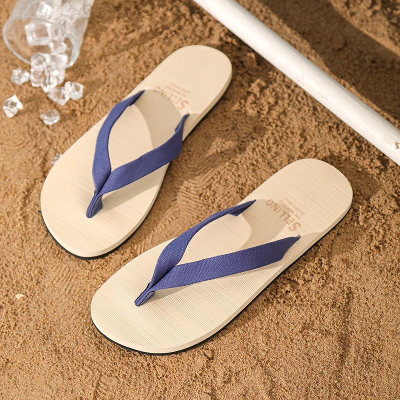 Pánské žabky, protiskluzové letní pantofle, pohodlné pantofle pro vnitřní i venkovní použití, měkké pěnové pantofle_voghion.com