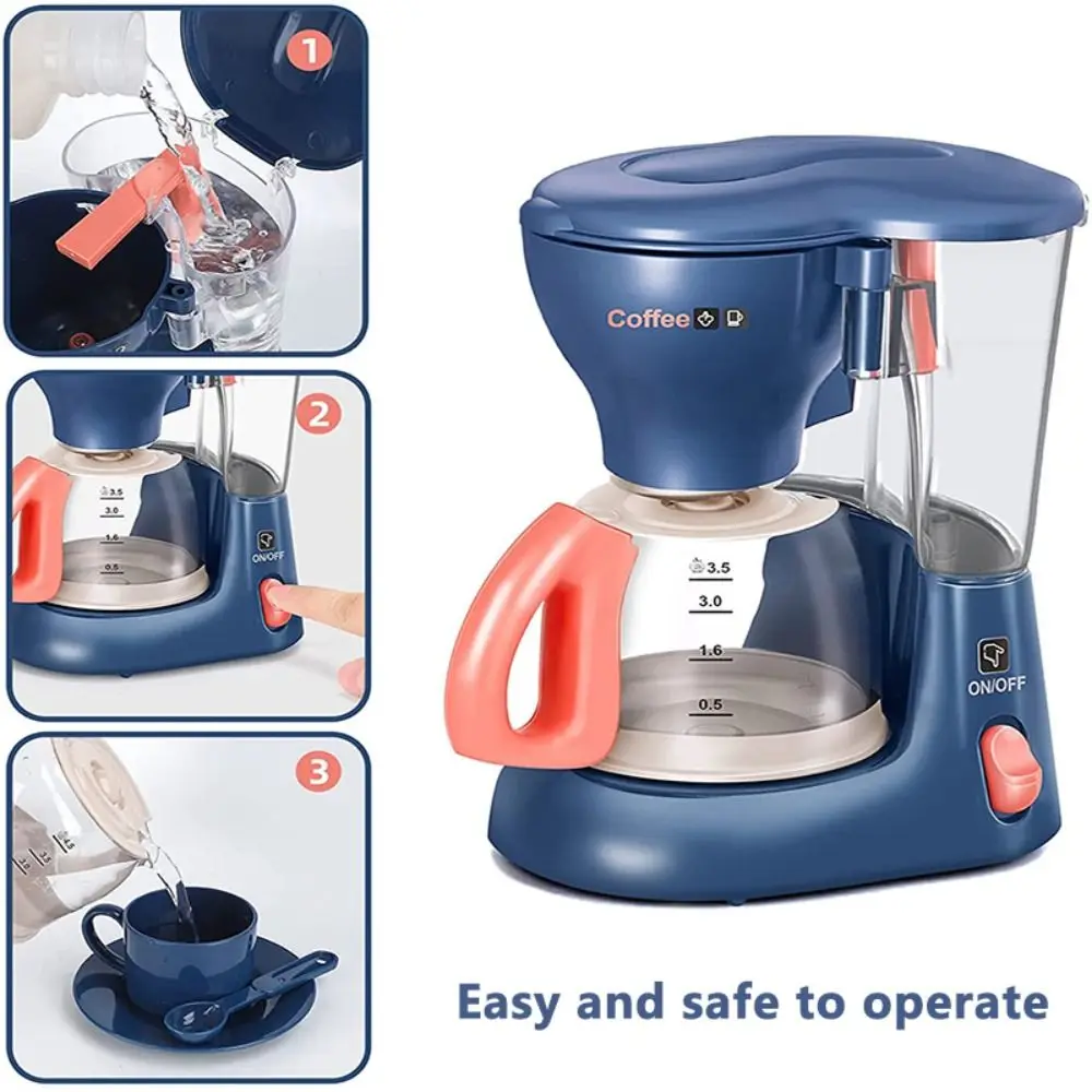 Kitchen Pretend Play Toys For Kids Electric Vacuum Cleaner Microwave Cooker Juicer Washing Machine Household Appliance Girls Toy 6