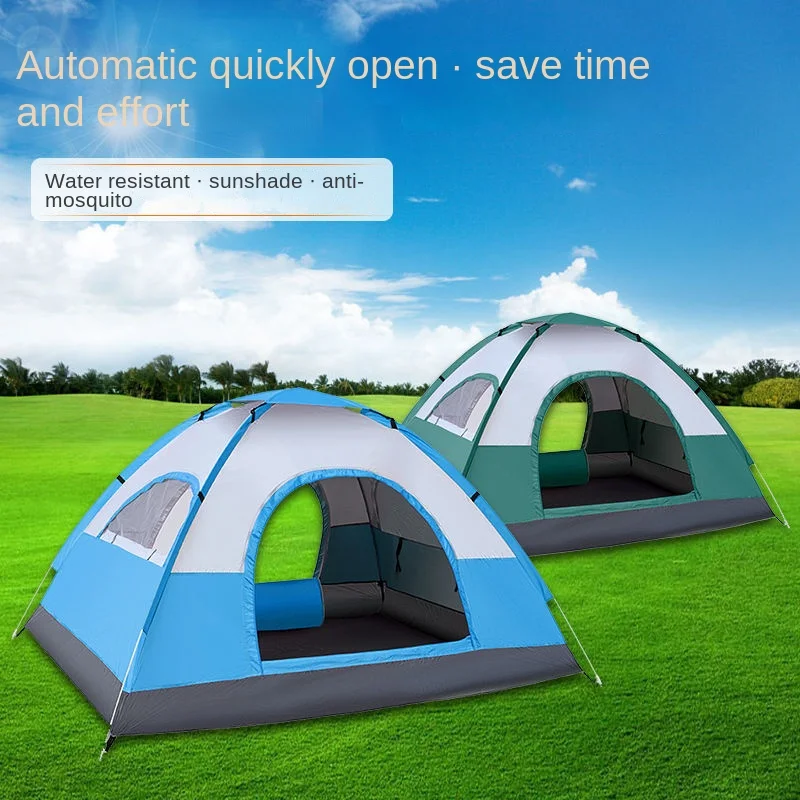 Tent Outdoor Camping Thickened Equipment Full Set of Automatic Folding