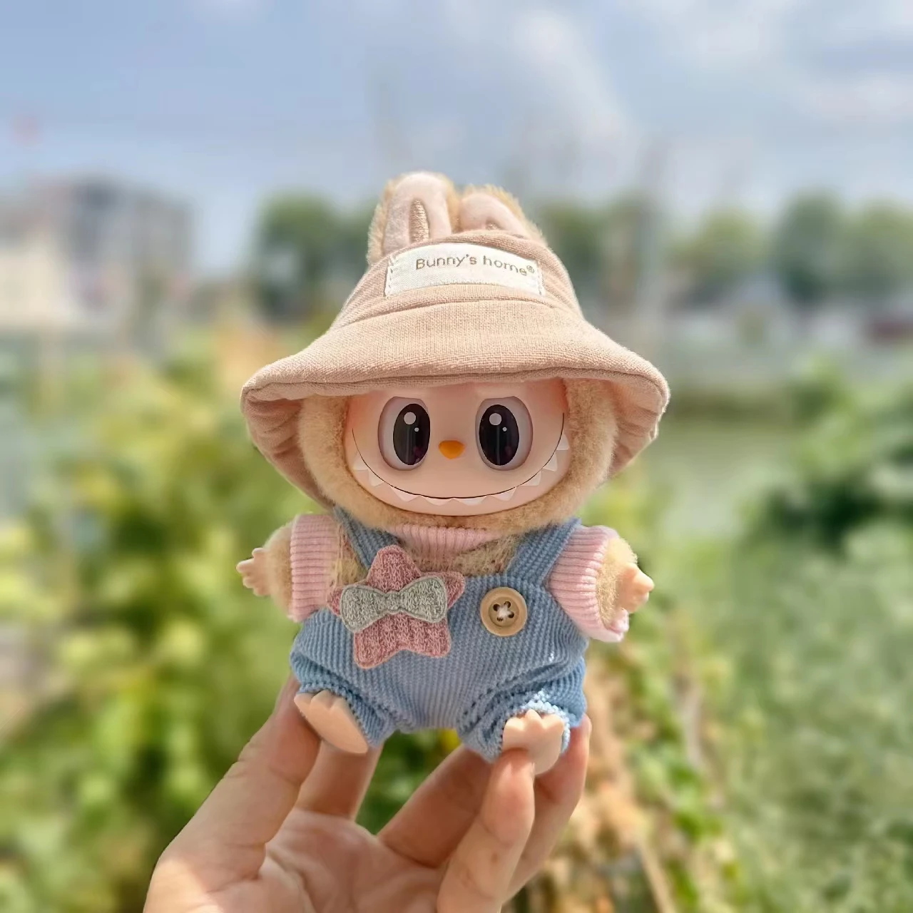 17 センチメートルミニぬいぐるみ人形の服衣装アクセサリー韓国