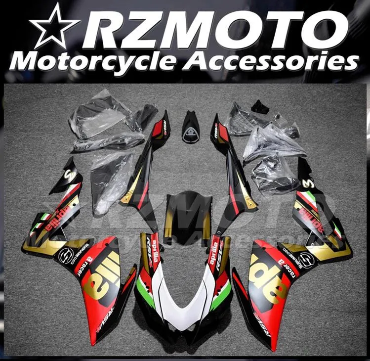 

Комплект обтекателей из АБС-пластика для Aprilia RSV4, 1000, 2015, 2016, 2017, 2018, 2019, 15, 16, 17, 18, 19, набор обтекателей красного и золотого цвета на заказ, 4 подарка