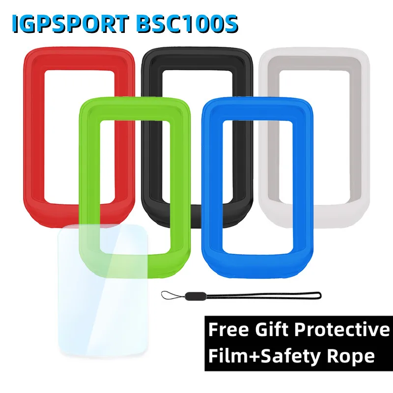 IGPSPORT  iGS BSC100S Protective Cover Waterproof Speedometer Case Bike Stopwatch Bicycle 100S Cycling Computer Protect xoss stopwatch color protective cover bicycle computer g wireless gps speedometer cartoon cat ear silicone cover gps cover