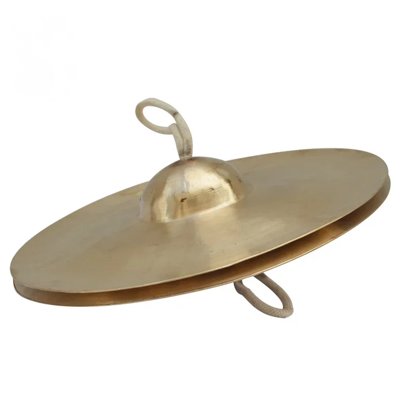 1 Pair 30cm Metal Copper Cymbals for Adult Percussion Musical Instrument Cymbals