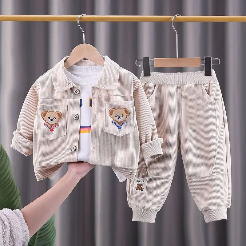 Kids' Spring Autumn Jacket & Pants Set 1