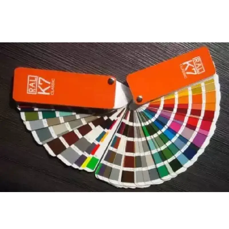 Codice Colore Metallo Tedesco Ral Classic Color Card K7