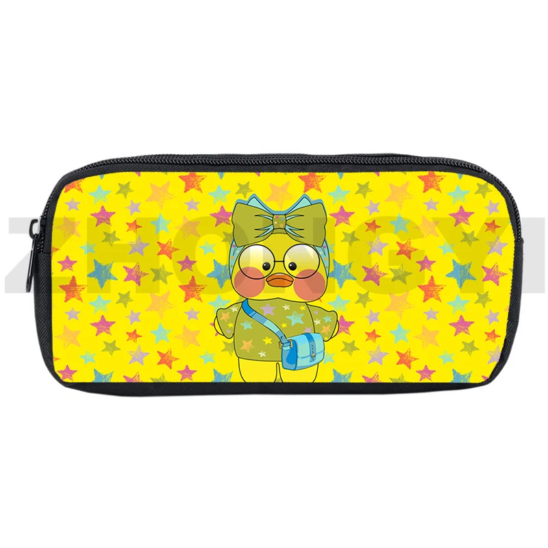 

Student Lalafanfan Duck 3D Pencil Case Boys Girls Study Stationery Storage Bags Kawaii Make Up Bag Cosmetic Cases Zipper Pen Bag