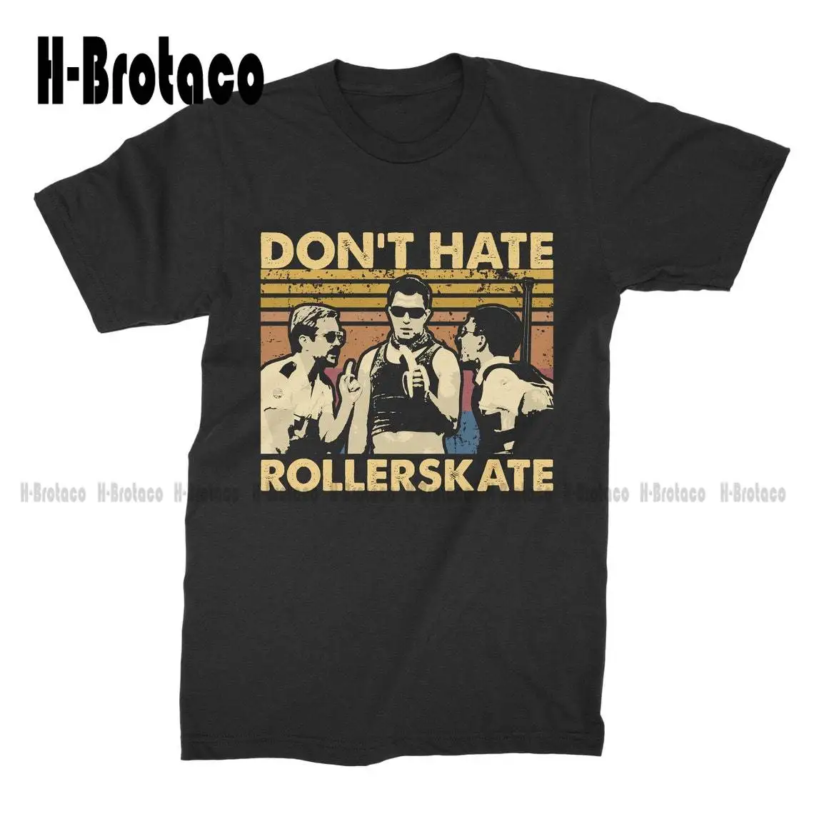 

Reno Don't Hate Rollerskate Vintage T-Shirt T Shirt Custom Aldult Teen Unisex Digital Printing Tee Shirts Xs-5Xl