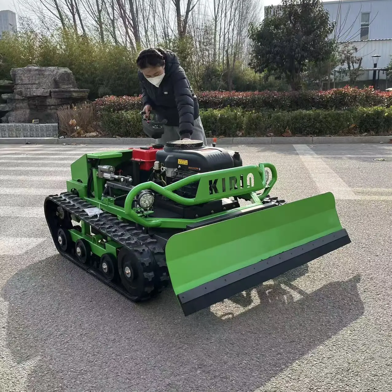 Tosaerba a Raggio Zero da 800mm, Taglio di Precisione, Alta Efficienza, Design Pratico, Controllo Personalizzato del Tosaerba - immagine 5