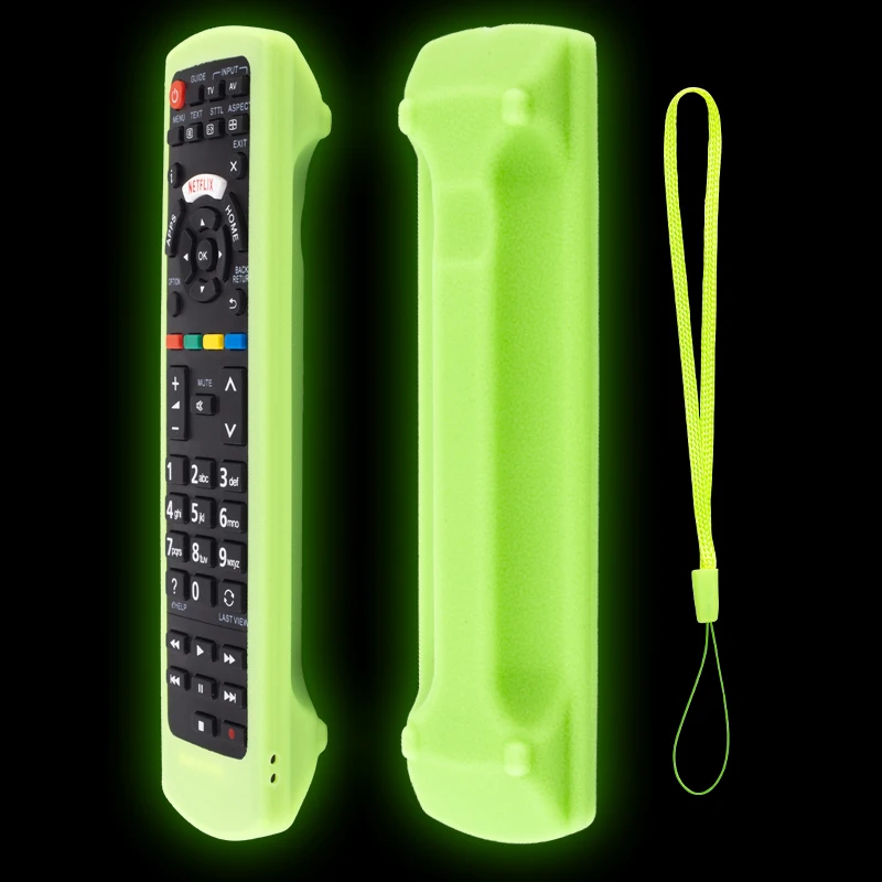 Silicone Protective Case For Panasonic Netflix N2Qayb00100 N2QAYB Smart Digital TV Universal Remote Controller