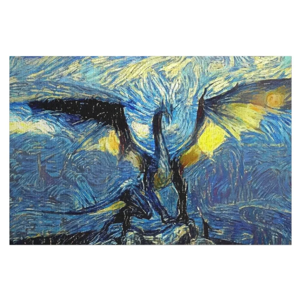 

Dragon Age Origins High Dragon Starry Night Jigsaw Puzzle Customizeds For Kids Jigsaw Custom Puzzle