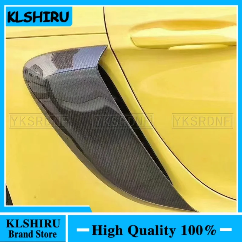 718CarbonFiberFRPSideVentsAirIntakeTrimBumperSpoilerCar