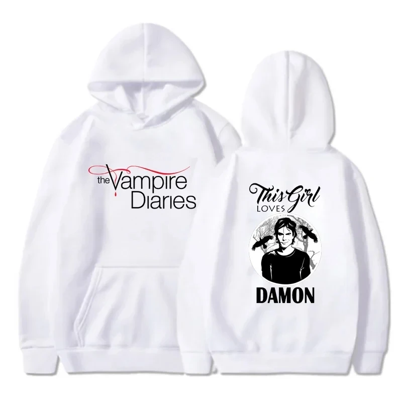 Newusa Tv Show The Vampire Diaries Hoodie Women Fashion Hooded