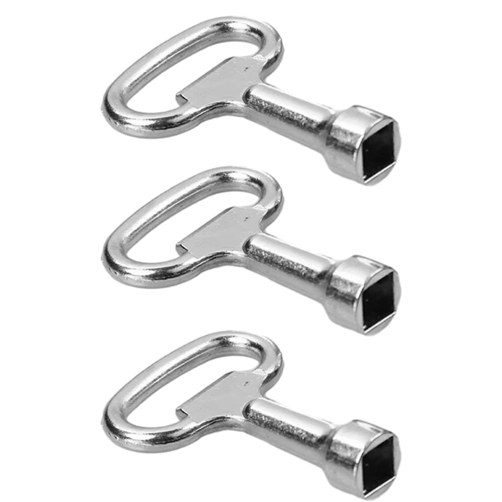 Description Picture 6 of item3pcs Square Key 3Pcs Square Key Water Tap 8mm Heating Vent Key Stainless Steel Lock Cabinet Door Lock Tongue Lock Lock Core