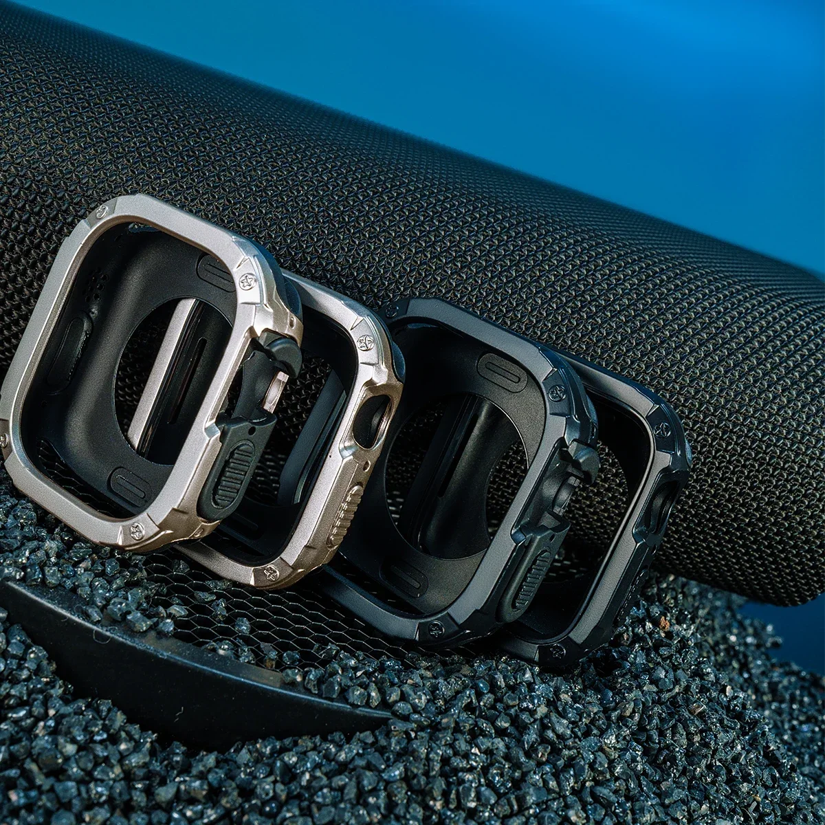 Enhanced Tactical Nylon Strap with TPU Anti-Drop Case