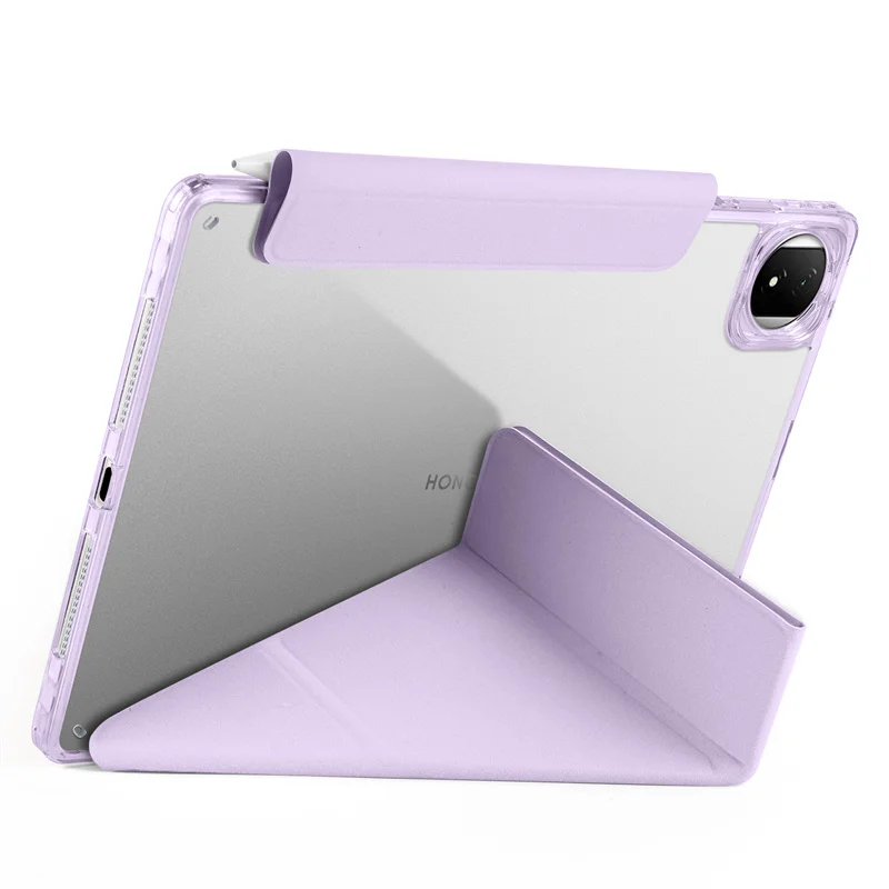 Smart Fold PU Leather Magnetic Tablet Cover - 12.3 inch