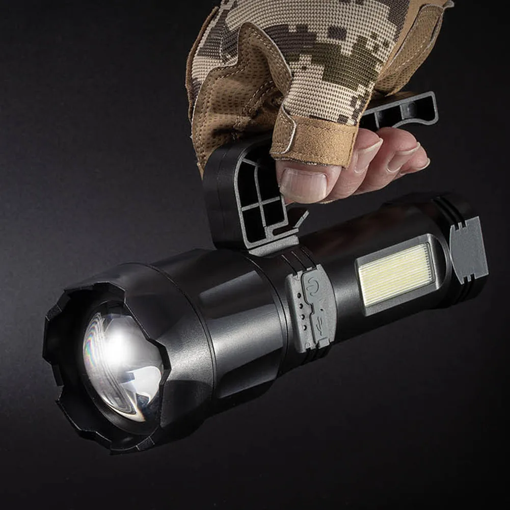 Description Picture 5 of itemLasers Powerful LED Flashlight 18650 Battery Camping Torch USB Rechargeable 20W Emergency Torch Lamp for Outdoor & Emergency Use