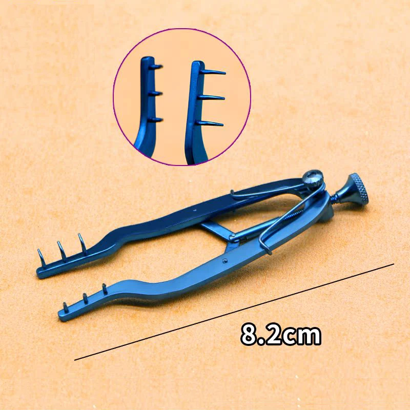 Lacrimal sac traction device surgical instrument lacrimal sac surgery hook 3*3 teeth adjustable American 3*4 traction opener