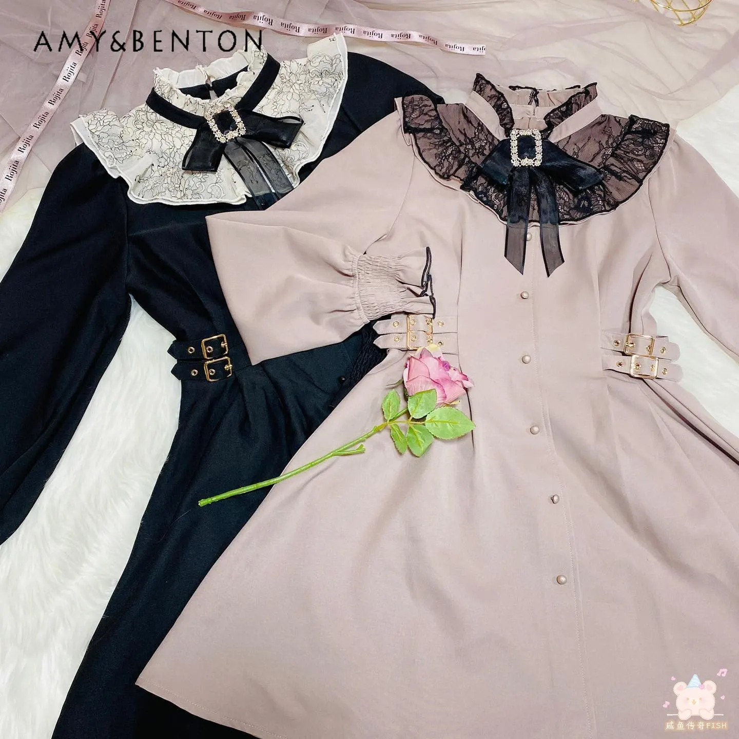 

Spring Autumn Women's Dresses2023 New Long Sleeve Dress Japanese Style Fashion Casual Dress Fashion Cintage Elegant Dress