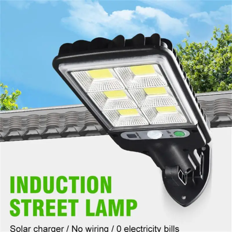 태양광 LED 조명 야외 조명, 990 LED 정원 조명, 대형 태양 전지 패널 램프, 방수 모션 센서, 거리, 1, 2, 3 개 루멘
