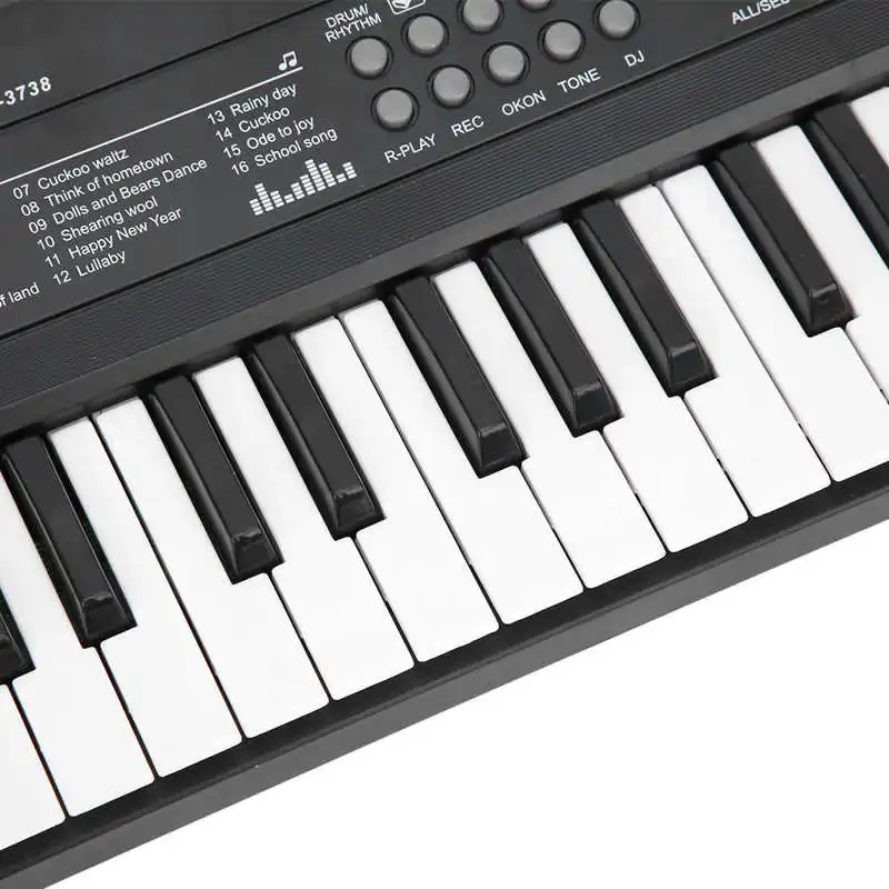 Electronic musical instrument midi control keyboard 37 Key Electronic Music Keyboard Electric Keyboard Piano children's musical instrument toy microphone recording function