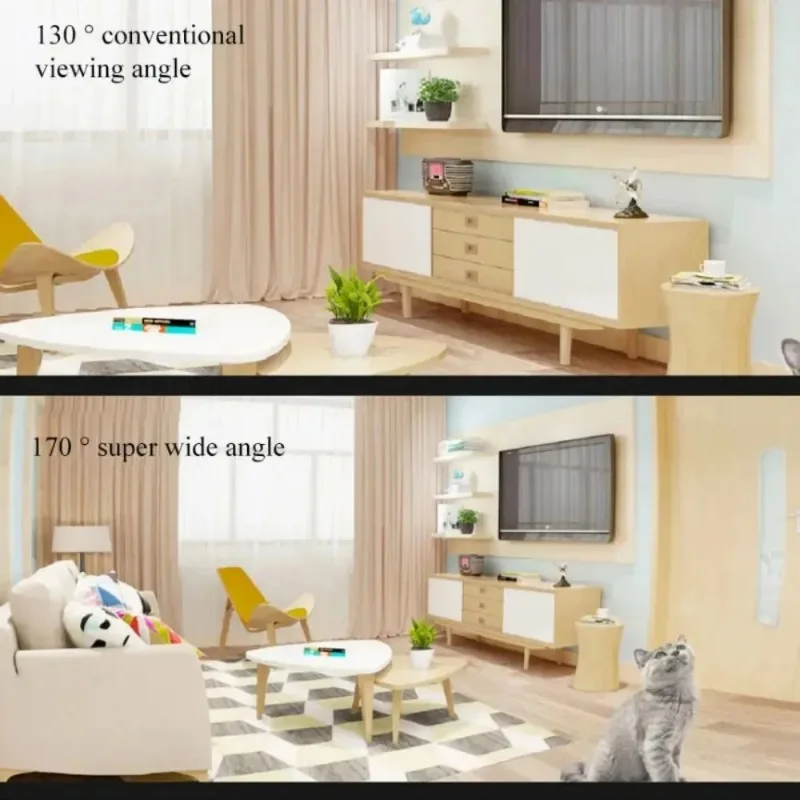 360&deg; Smart Home Security Camera C700 8MP 2K Ultra HD Low Light 1296P 3 Megapixel AI Human Detection Night Vision Webcam Work