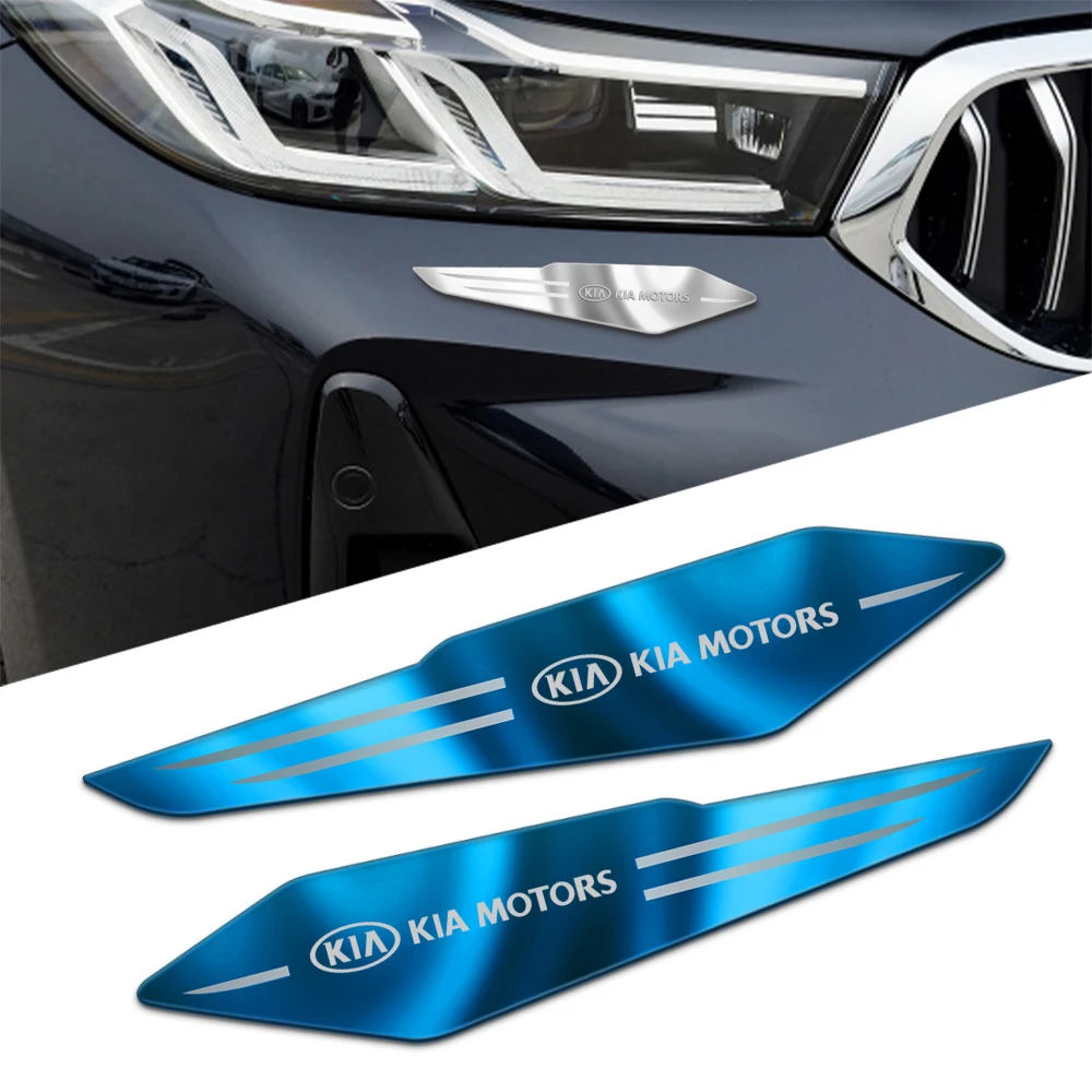 2pcs Reflective Car Styling Body Side Fender Decoration Stickers For ...
