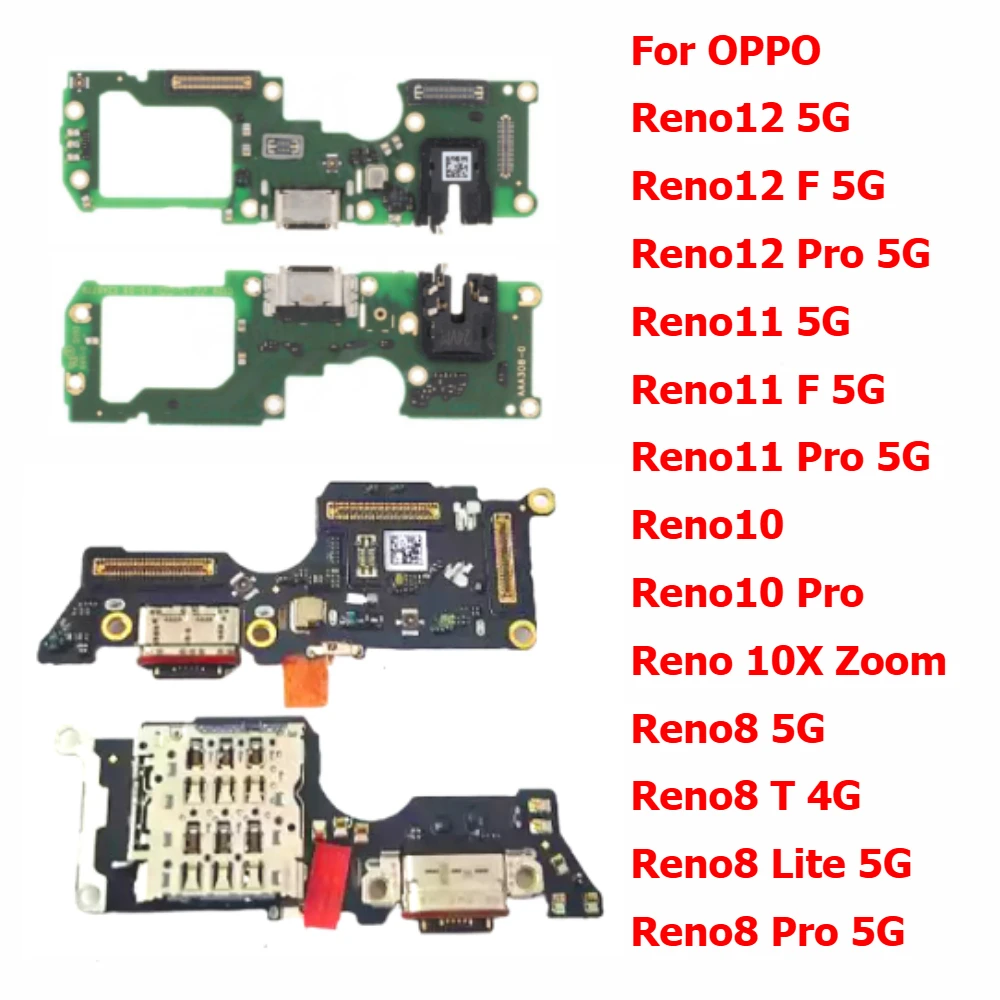 Premium Charging Port Replacement for OPPO Reno Series - USB Connector Charge Board Plate