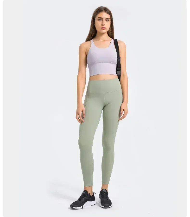 Lemon Women's Pants Leggings Soft Yoga Workout Tights Pants Gym Fitness Sport Sweatpants Breathable Quick Dry Seamless Leggings