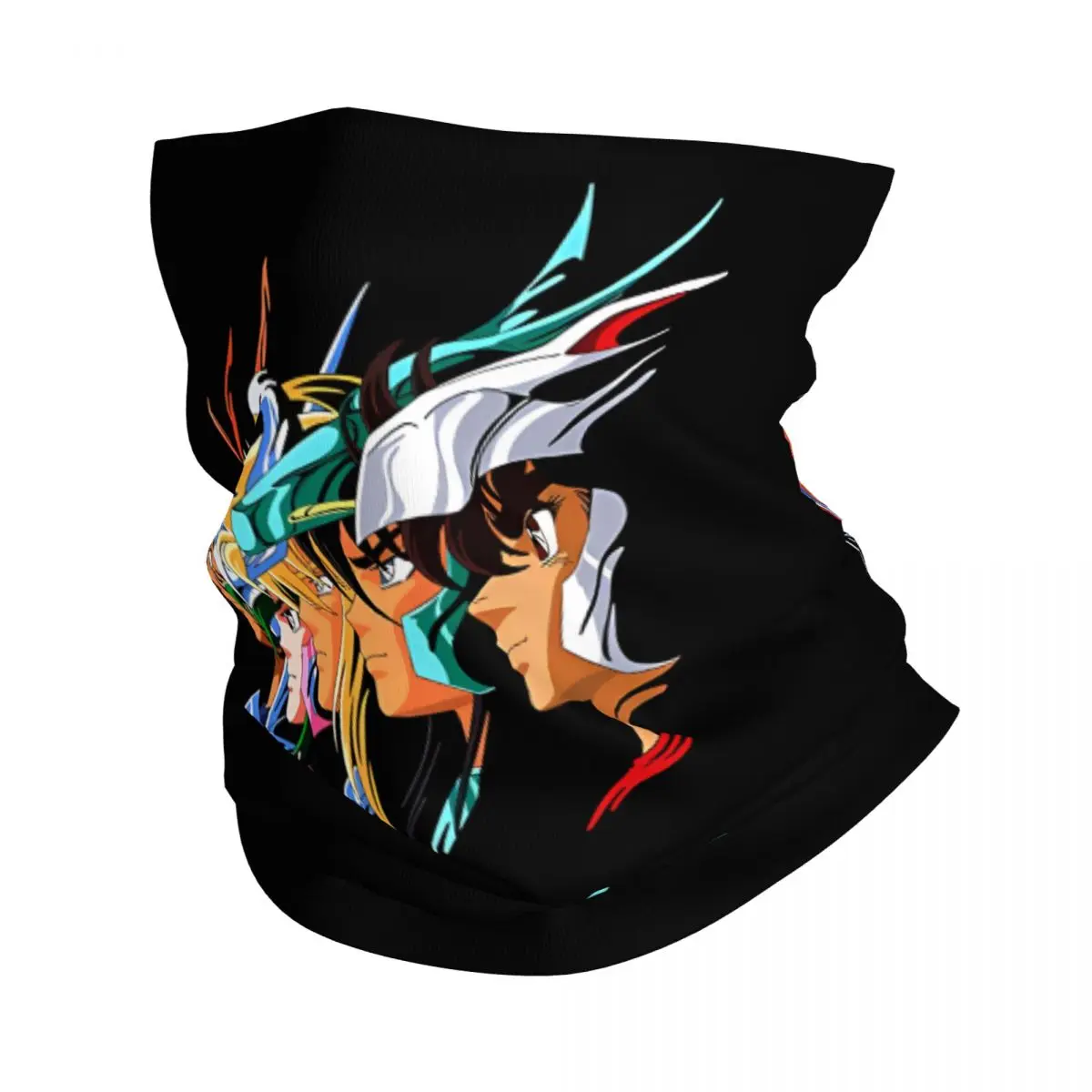 Saint Seiya Bandana Neck Cover Wrap Scarf Balaclava Cycling Unisex Adult Breathable