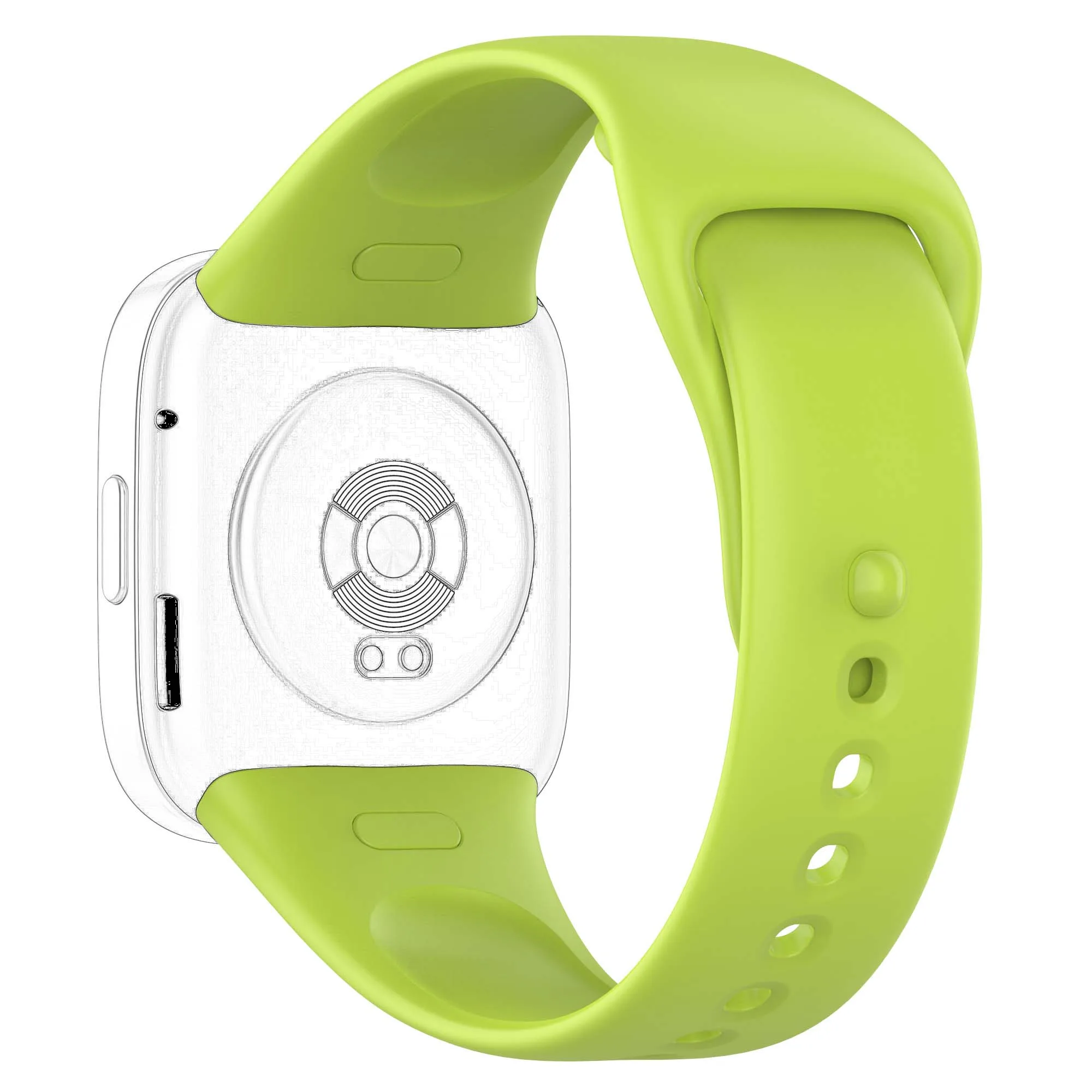 Silicone Watch Band Strap for Smartwatch – Comfortable Wristband Bracelet Accessory