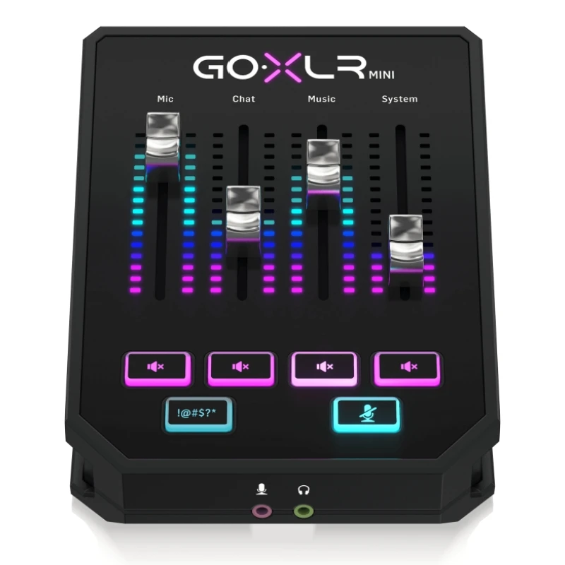 Tc-helicon-go xlrミニUSBオーディオインターフェイスミキサー、ライブ