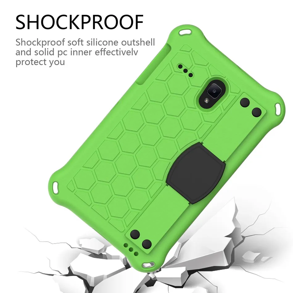 Rugged Shockproof Stand Case with TPU+PC Protection