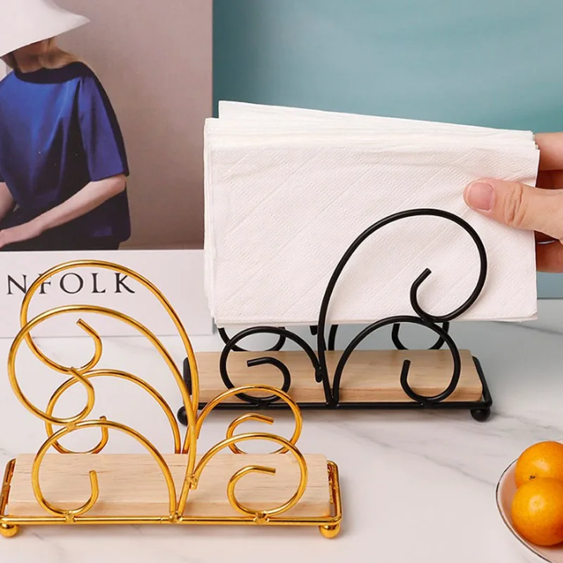 Iron Cloud Shaped Napkin Holder for Home Decor
