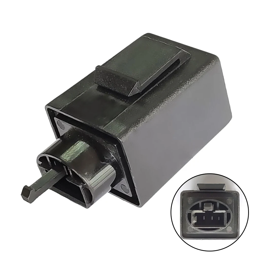 Blinkrelais, 3 cm x 2,9 cm x 6,5 cm, Ersatz, 12 V, 3-polig, für LED-Blinker, Blinkrelais, Blinkersteuerung, Motorrad-Blinker – Detail 5