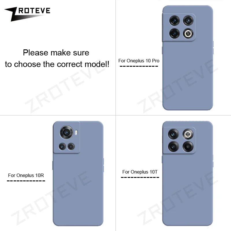 Zroteve Silky Liquid Silicone Soft Phone Case - Enhanced Protection and Comfort