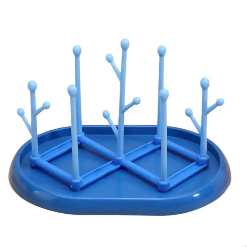 L8RB Feeding Bottle Drying Rack Foldable Bottle Drying Stand Portable Holder