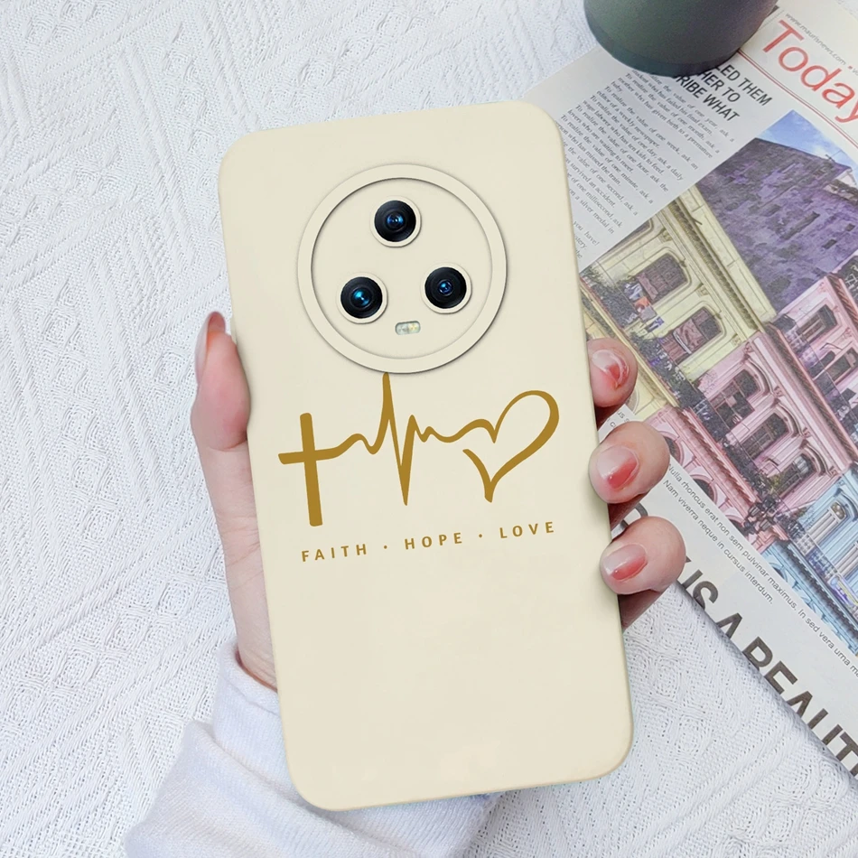 Premium Phone Case with Enhanced Camera Protection - Soft Liquid Silicone Bumper Cover for Huawei Honor Magic Series