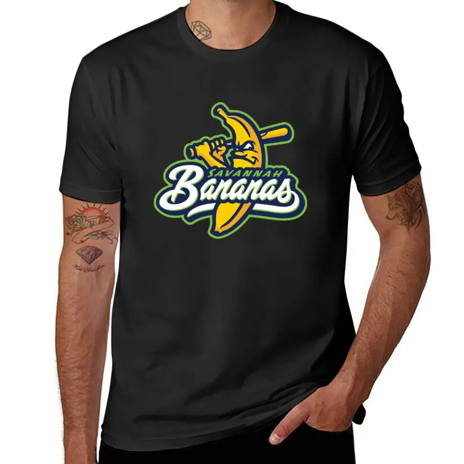 

Yellow team Baseball Savannah Bananas -Yellow- T-Shirt summer clothes tees mens clothes