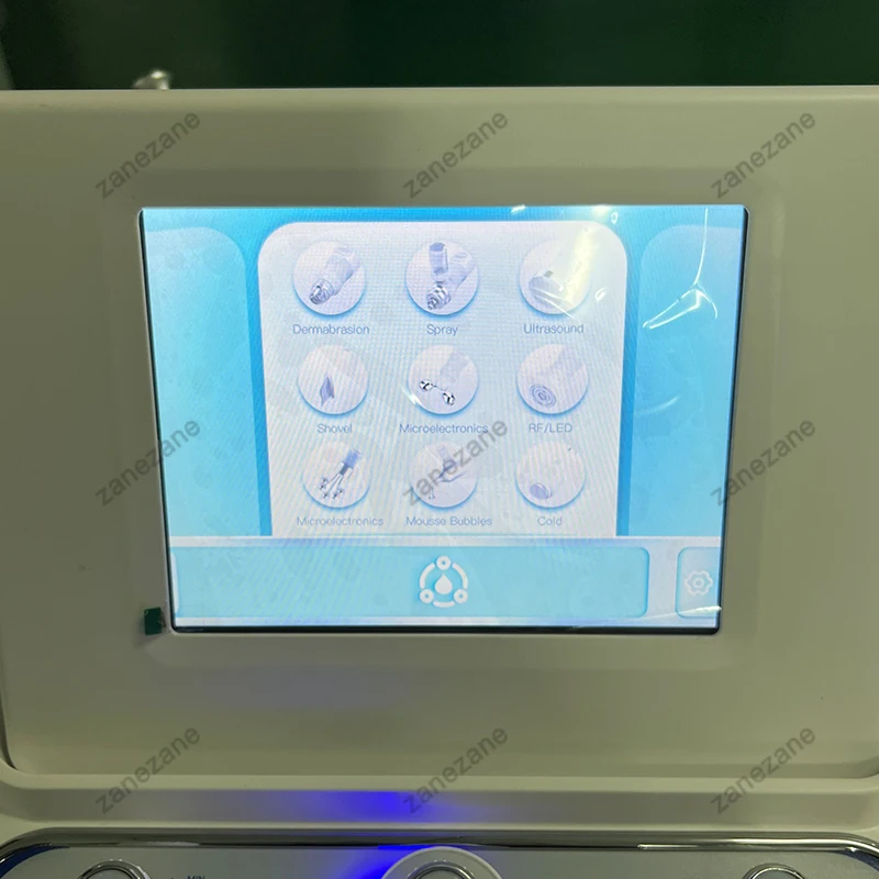 9 az 1-ben többfunkciós mikrodermoabráziós arcápoló gép | H2O2 Bubble Skin Care tisztító és csiszoló szépségápoló eszköz [mikrodermoabrázió, bőrápolás]