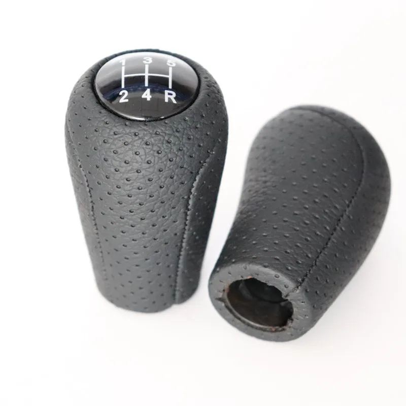 5/6 Speed Gear Shift Knob for MAZDA 3 BK BL 5 CR CW 6 II GH CX-7 ER MX-5 NC III MT Leather Lever Arm Stick Headball Accessory