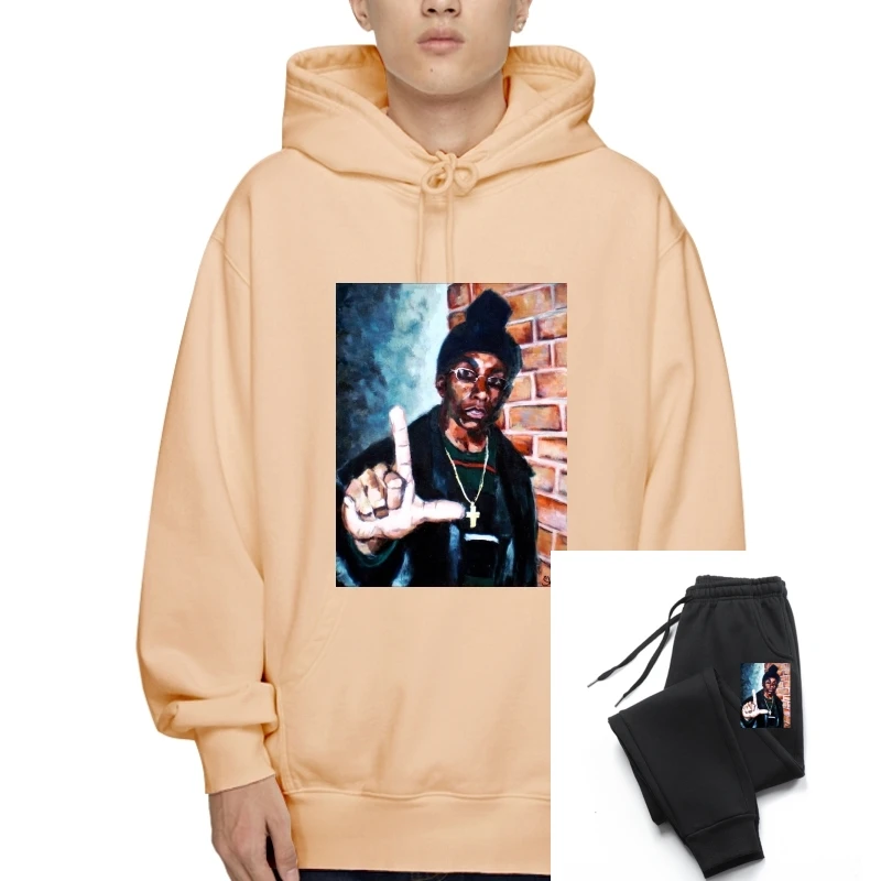 

Big L Painting Black Sweatshirt Hoodie Sweatshirt Hoodie Pullover Breathable Men Sweatshirt Hoodie SweaHoody Sweatshirt Hoodie F