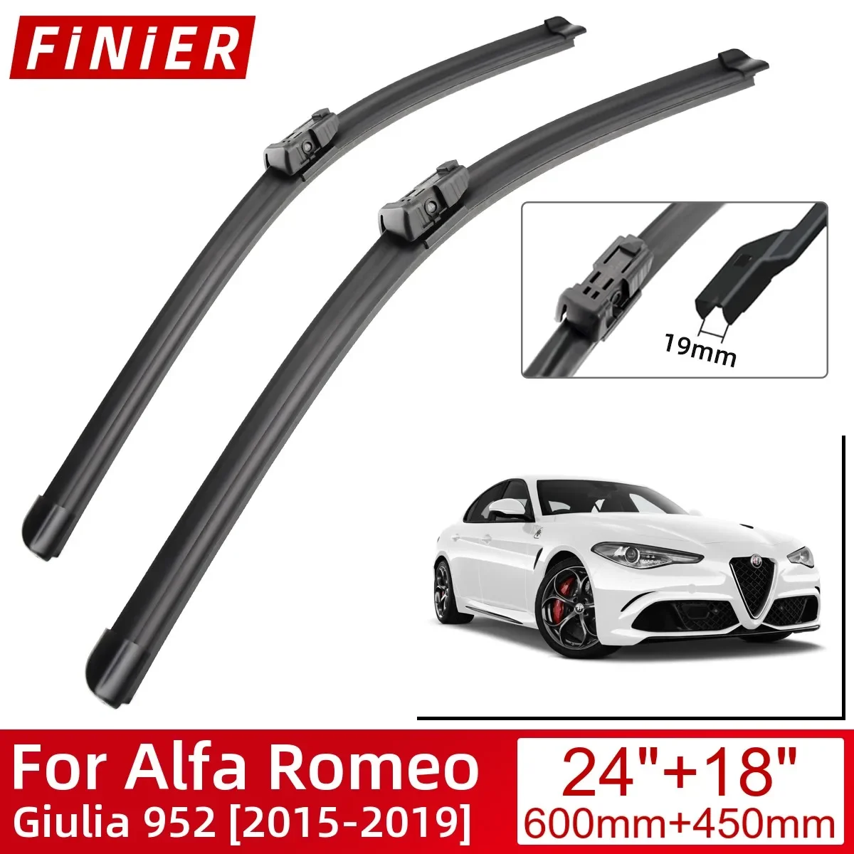 

Щетки стеклоочистителя для Alfa Romeo Giulia 952 2015-2019