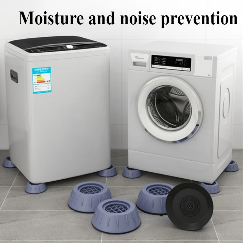 Washing Machine Pads Furniture Leg Pads Furniture Pads Anti Vibration Pads 4Pcs Waterproof Slipstop Silent