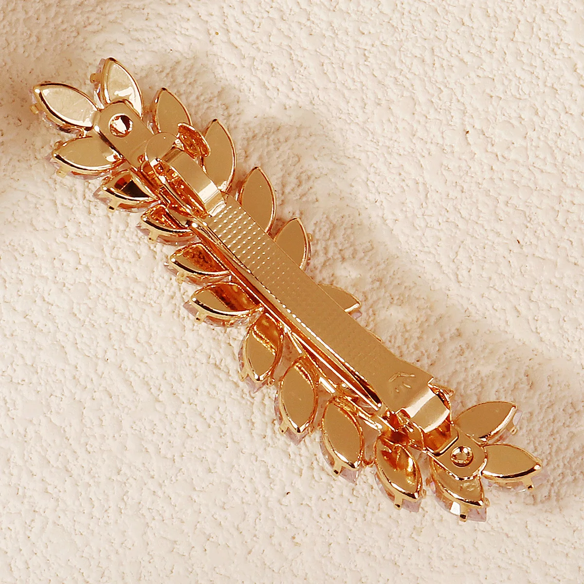 1PC Mode Zirkon Blatt Haarspange Für Frauen und Mädchen Täglichen Haar Clips Schmuck Haar Zubehör Kopfschmuck Urlaub Geschenke – Detail 8