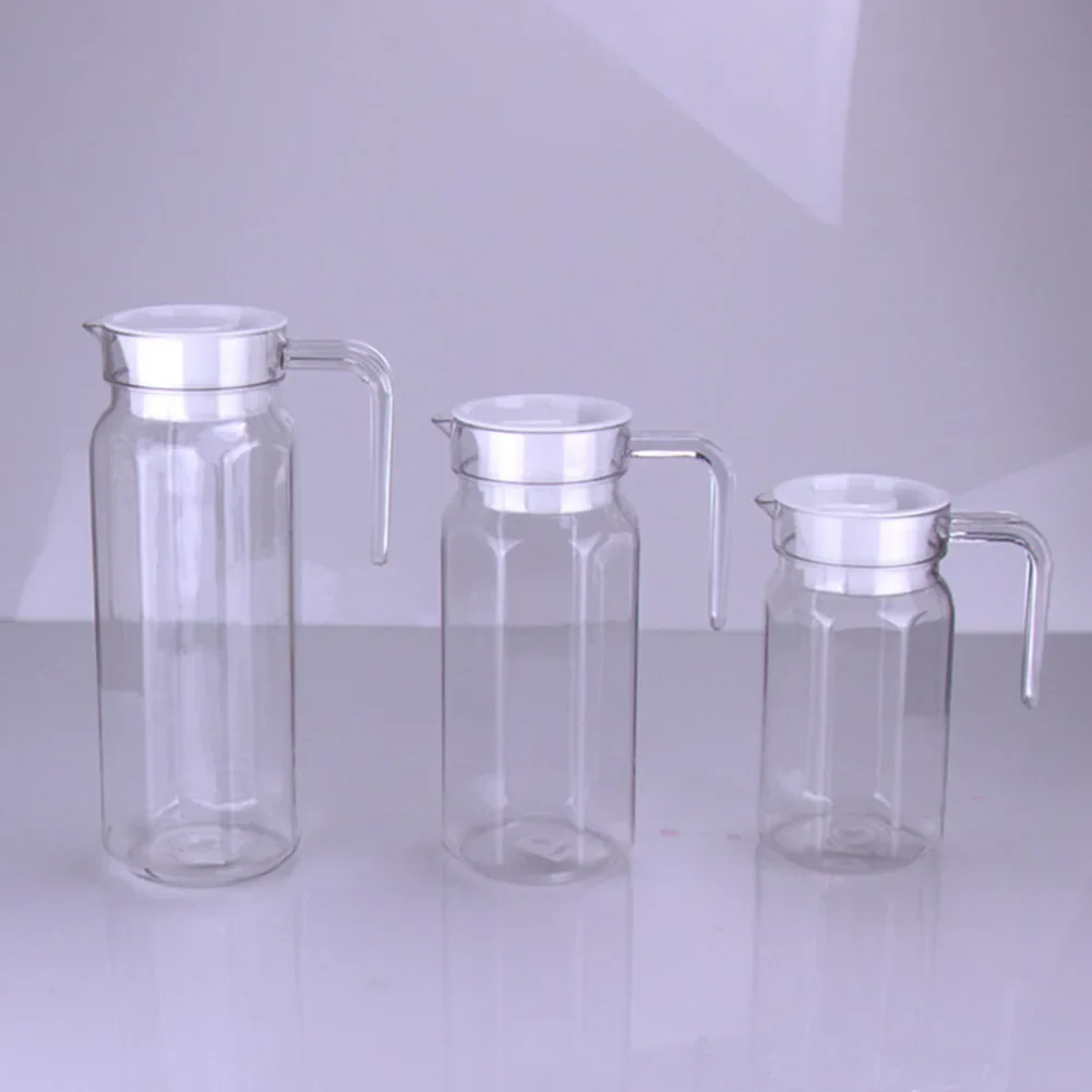 Juice Jug Plastic Pitcher Fall-resistant Water Jug Fall-resistant High-temperature Resistant Kitchen PC Plastic Pitcher