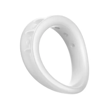 2PCS Reusable Foreskin Cock Ring Male Chastity Cage Delayed Ejaculation Penis Rings Extender Day/Night Cockring Sex Toys for Men 5